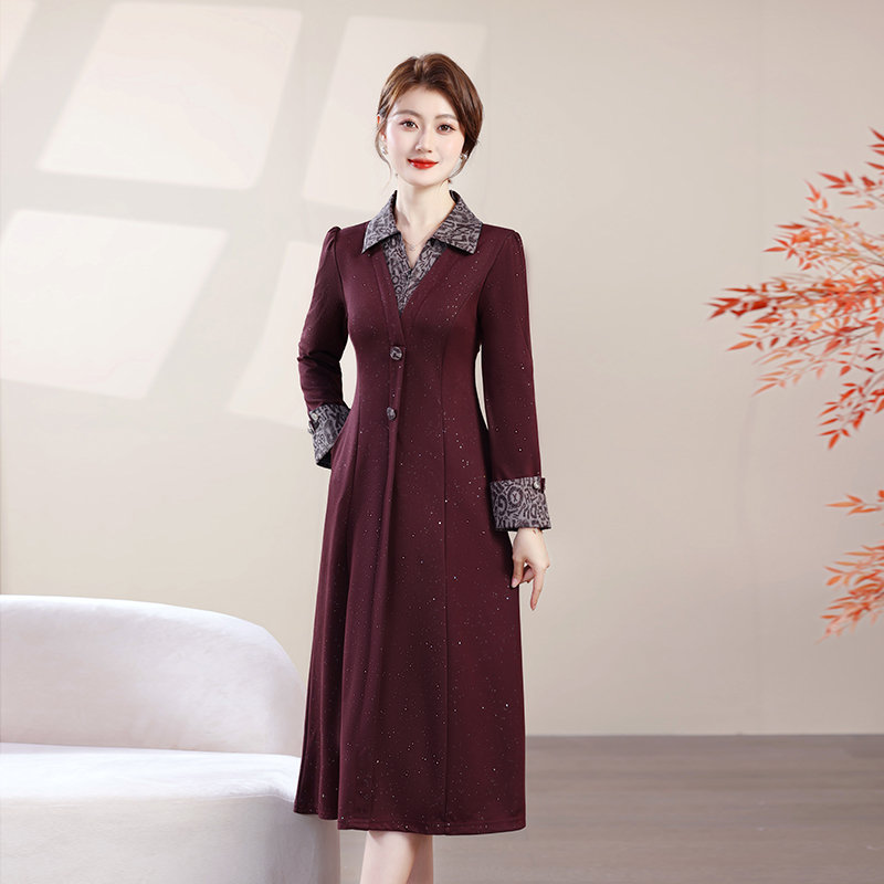 Winter Clothing Trends 2025 - 우아한 기질 여성 라펠 페이크 투피스