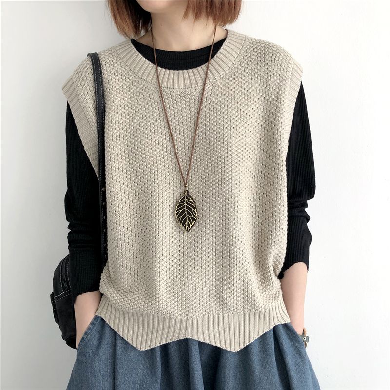 Winter Clothing Trends 2025 Women'S - 여성용 크롭 니트 조끼 저렴한 옷