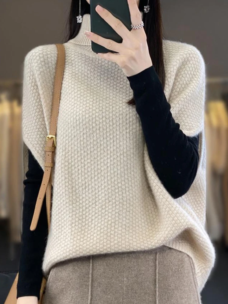 Winter Clothing Trends 2025 Women'S - 여성용 조끼 풀오버 니트 베스트 긴