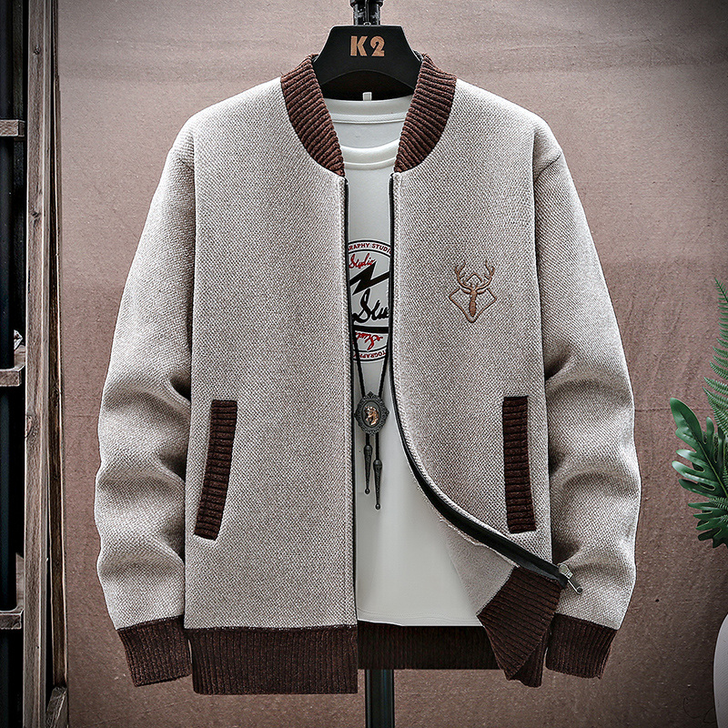 Winter Clothing Trends 2025 - 남성용 가디건 니트 스웨터코트 2025 가을