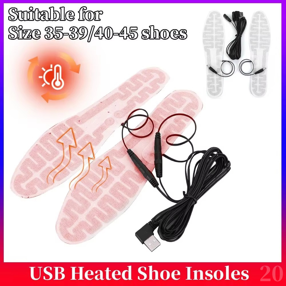 Heated Insole Rechargeable - USB 발열 깔창 발 보온 필름