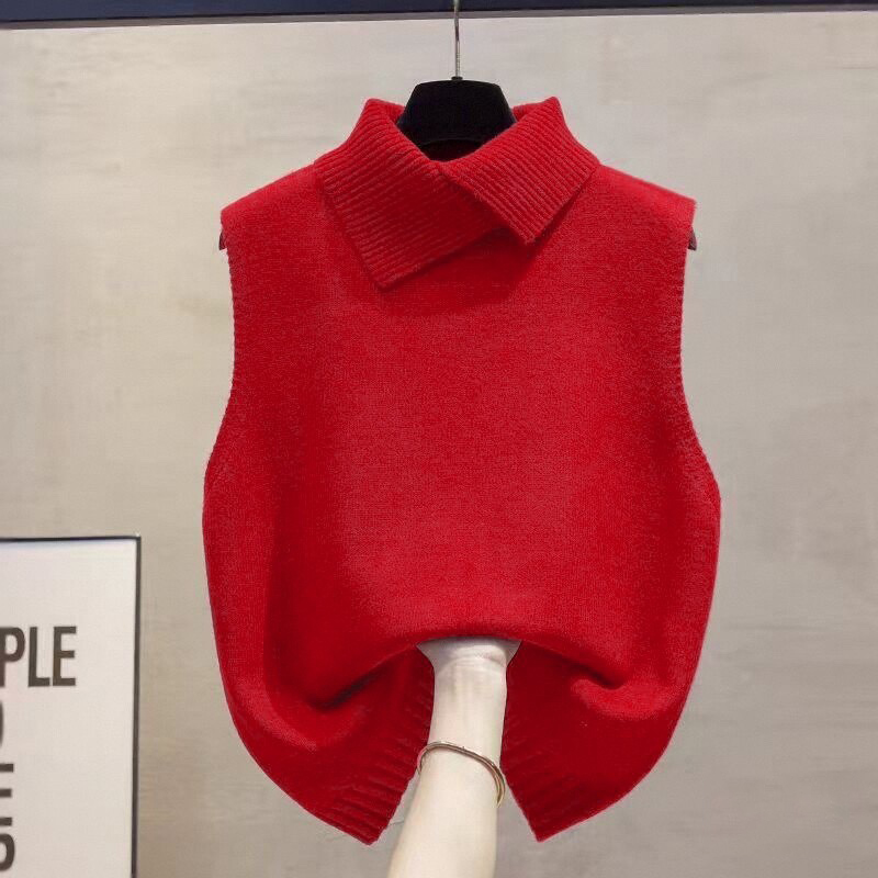 한국산 단색 가을 겨울 라펠 슬리브리스 다용도 캐주얼  - Winter Clothing Wholesale 리뷰 및 가격