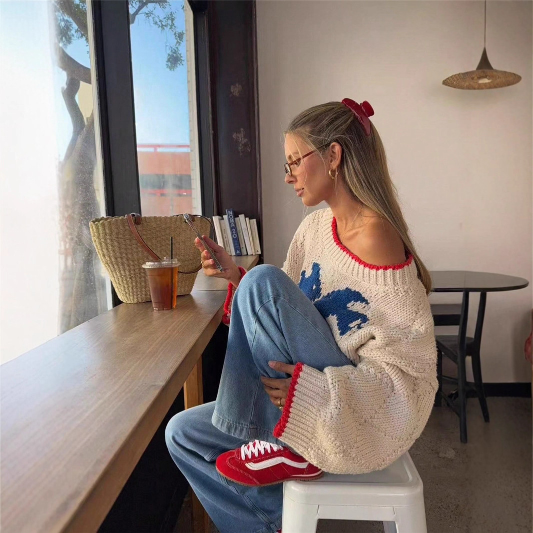 2025 가을 겨울 신상 패션 레트로 대비 자카드 디자 - Winter Clothing Trends 2025 리뷰 및 가격