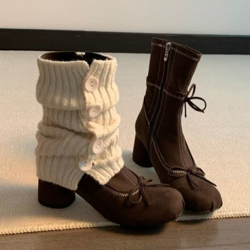 리본 하이힐 여성 부츠 신상 메리제인 슈즈 2025 겨 - Winter Clothing Trends 2025 리뷰 및 가격