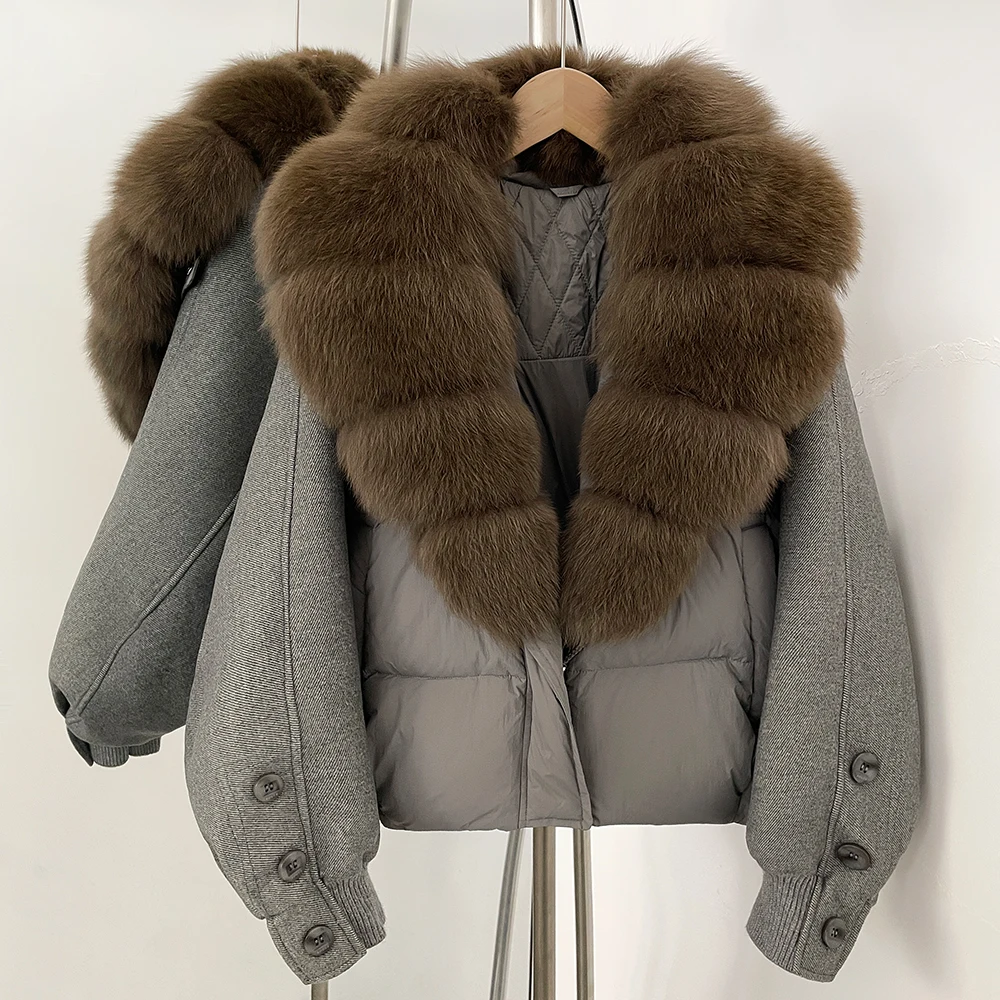여성용 다운 재킷, 천연 퍼 장식의 오리털 파카, 20 - Winter Clothing Trends 2025 Women'S 리뷰 및 가격