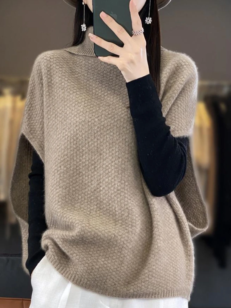 여성용 조끼 풀오버 니트 베스트 긴 루즈핏 여성 스웨터 - Winter Clothing Trends 2025 Women'S 리뷰 및 가격