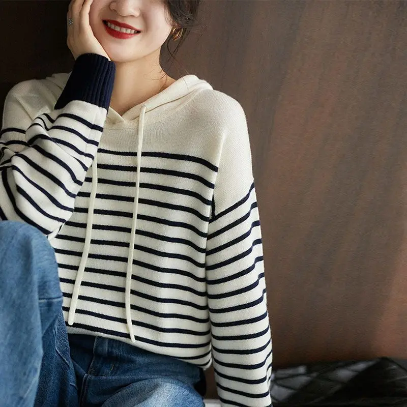 여성용 긴 소매 루즈핏 후드티 가을 및 겨울 한국 의류 - Winter Clothing Essentials For Women 리뷰 및 가격