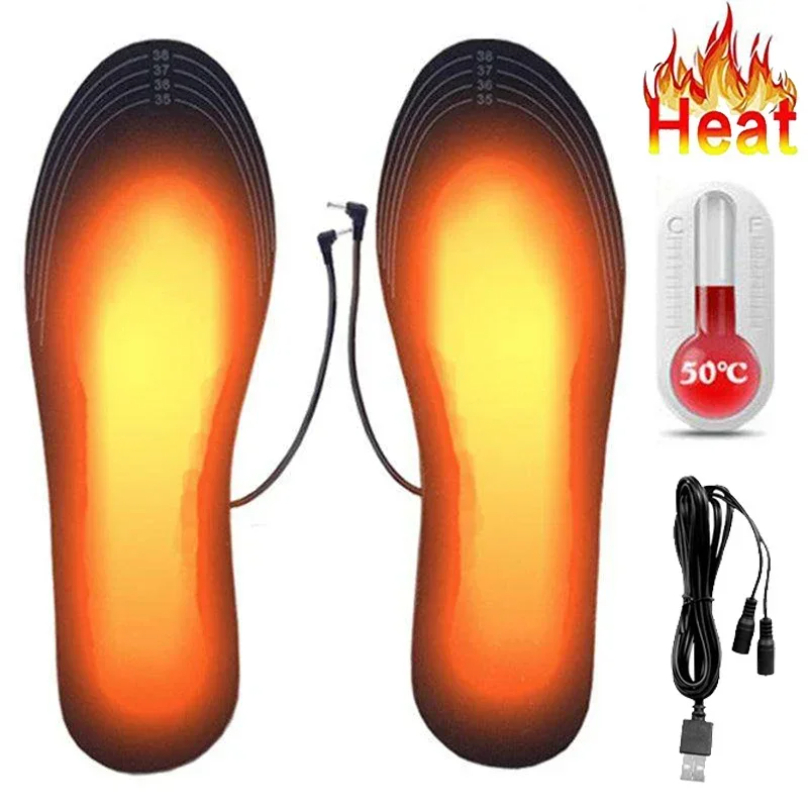 USB 충전식 온수 Insoles 크기 35-46 야외 - Heated Insole Rechargeable 리뷰 및 가격