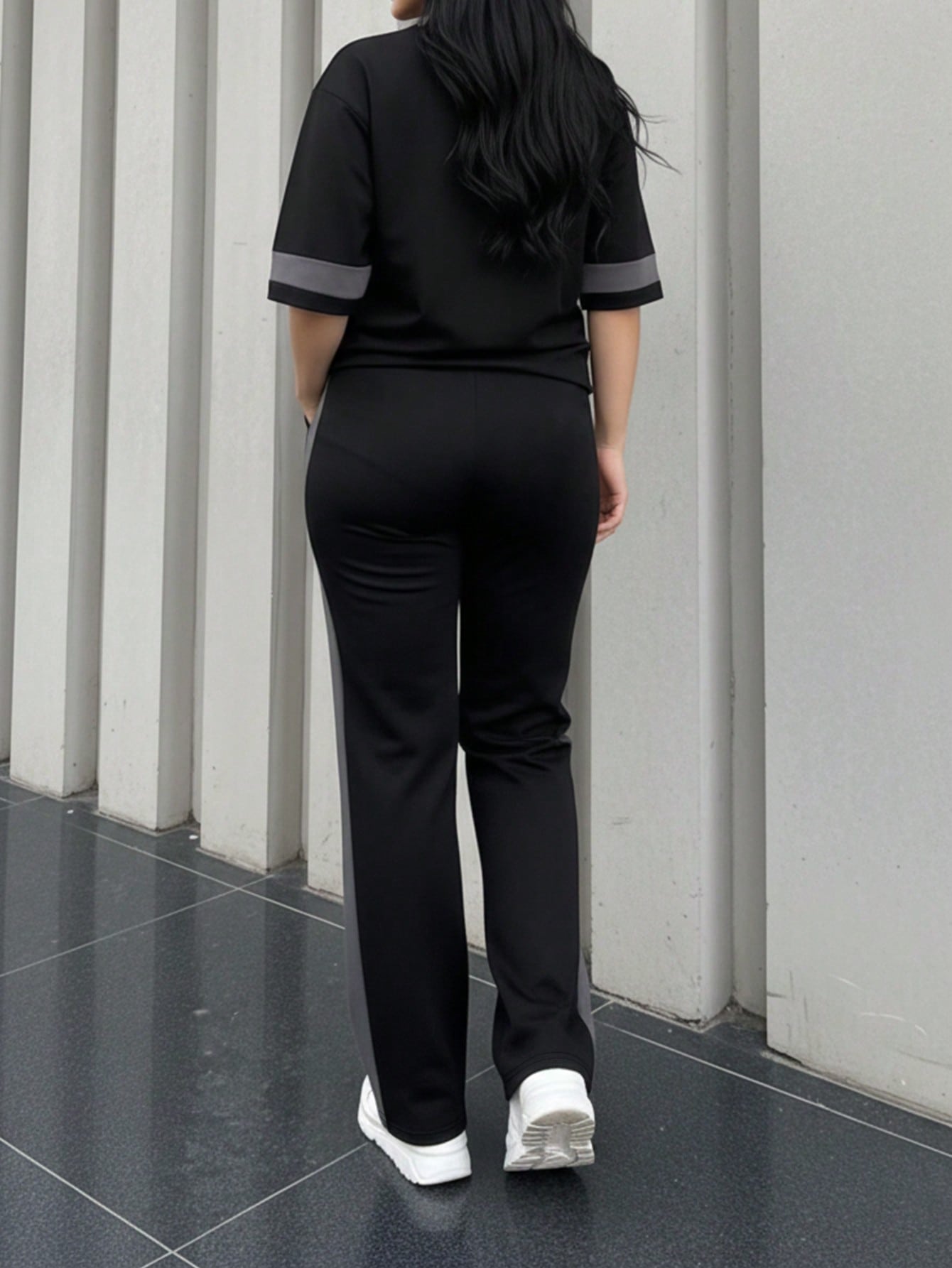 봄/여름 여성용 신상 라운드넥 반팔 티셔츠와 캐주얼 데 - Winter Clothing Sale 리뷰 및 가격