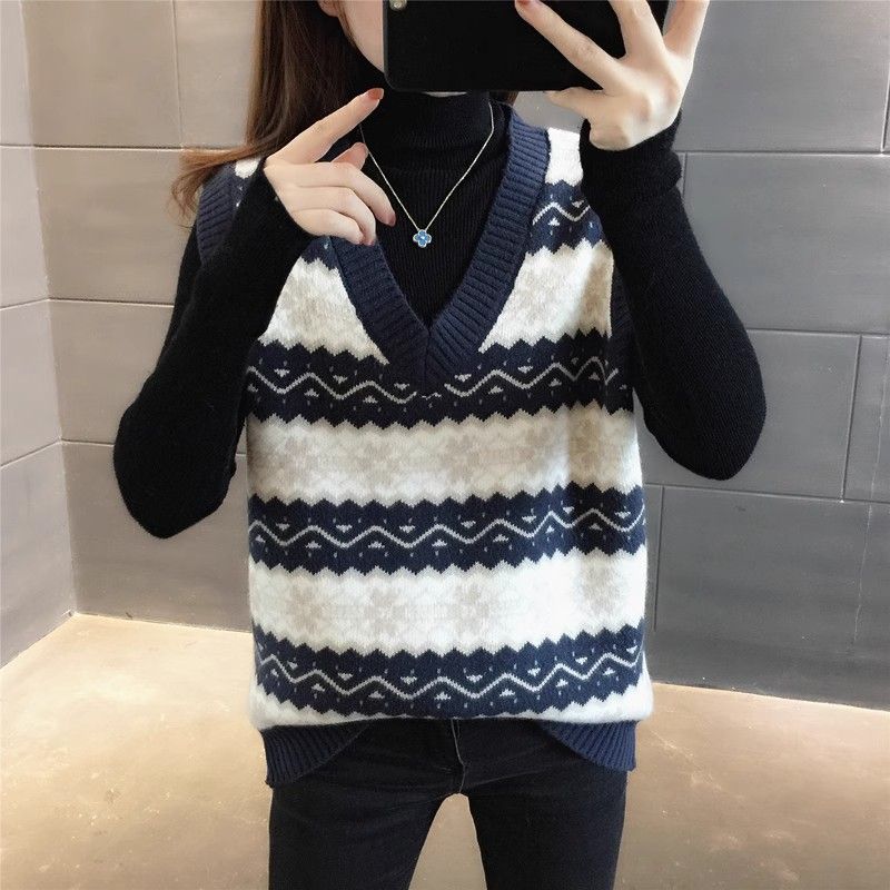 여성 니트 조끼 풀오버 빈티지 포멀 캐주얼 점퍼 럭셔리 - Winter Clothing Trends 2025 Women'S 리뷰 및 가격