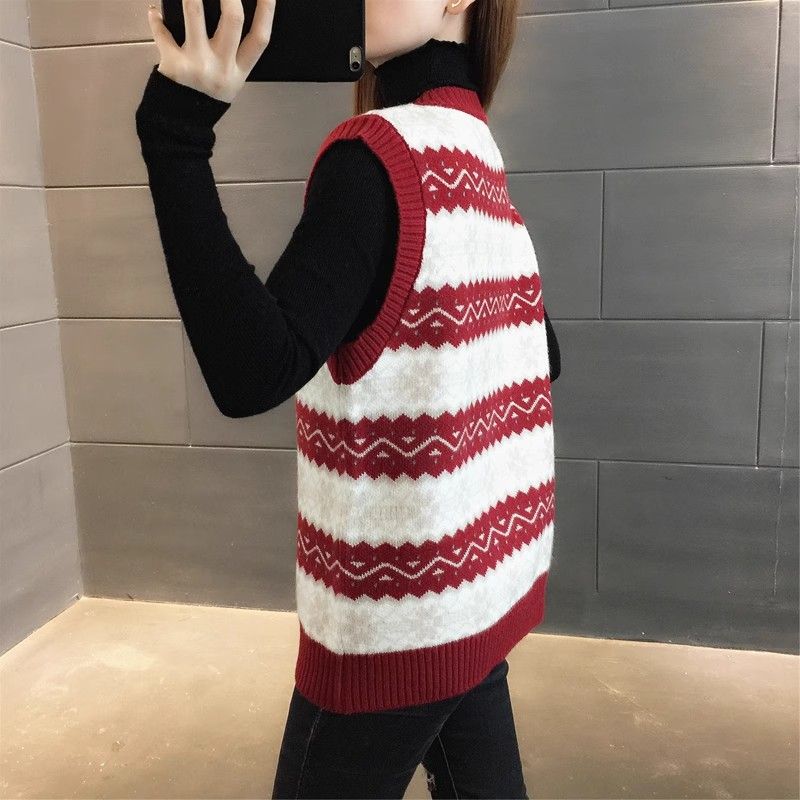 여성 니트 조끼 풀오버 빈티지 포멀 캐주얼 점퍼 럭셔리 - Winter Clothing Trends 2025 Women'S 리뷰 및 가격