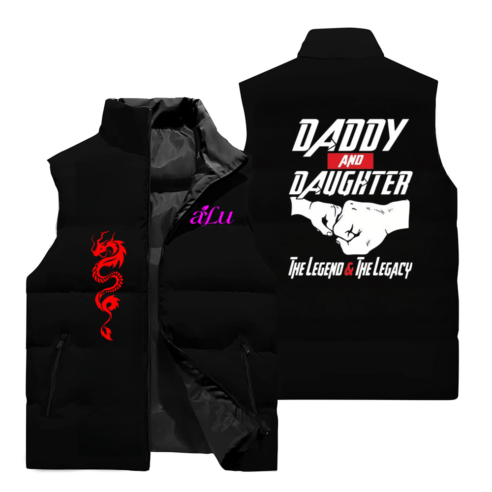 남성용 솔리드 코튼 패딩 조끼 지퍼업 스탠드 칼라 민소 - Padded Vest Gilet 리뷰 및 가격