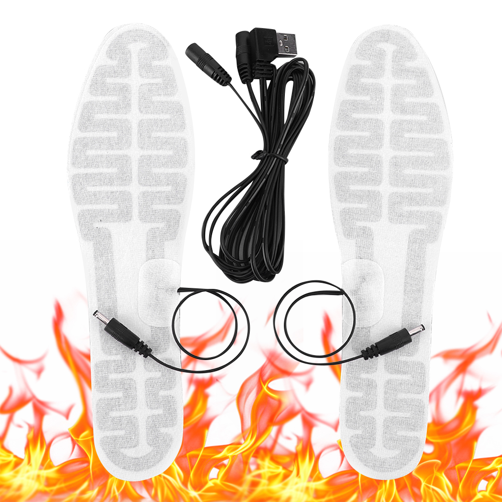 USB 발열 깔창 발 보온 필름 10W 전기 발난로 패 - Heated Insole Rechargeable 리뷰 및 가격